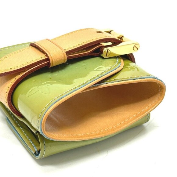 LOUIS VUITTON MonogramVernis Lafayette-Street Bangle Bracelet Green - Picture 6 of 11